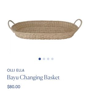 Ollie Ella Bayu Changing Basket